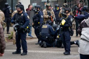 DHS aggression in Eugene OR - from the Register Guard